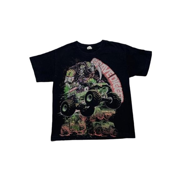 Grave Digger Kids T-Shirt - Picture 1 of 4
